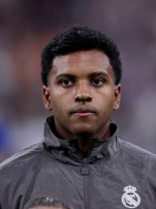 October 23, 2024, Madrid, Madrid, Spain: Rodrygo Goes of Real Madrid CF during the UEFA Champions League football match between Real Madrid CF and Borussia Dortmund at Santiago Bernabeu Stadium in Madrid, Spain, October 22, 2024 Madrid Spain - ZUMAa206 20241023_zsp_a206_028 Copyright: xRubenxAlbarranx