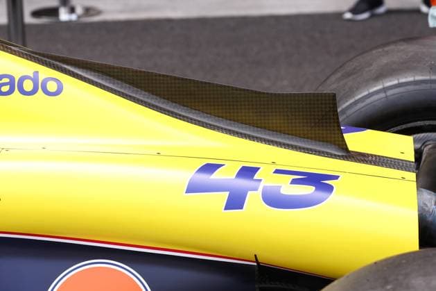 Williams Racing FW46, mechanical detail coke and engine cover, aerodynamism, aerodynamic, aerodynamics during the Formula 1 Gran Premio de la Ciudad de Mexico 2024, 20th round of the 2024 Formula One World Championship, WM, Weltmeisterschaft from October 25 to 27, 2024 on the Autodromo Hermanos Rodriguez, in Mexico City, Mexico - F1 - MEXICO CITY GRAND PRIX 2024 DPPI Panoramic 241025_R20_MESSICO_DP_EA028100