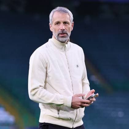 Celtic Glasgow - RB Leipzig Matchday-1 Glasgow, 04.11.2024, Celtic Park, Fussball, UEFA Champions League, 4. Spieltag , Celtic Glasgow vs. RB Leipzig, Matchday-1 , Im Bild: Pitchwalk Trainer Marco Rose (RB Leipzig), Only editorial use! Foto nur zur redaktionellen Nutzung bestimmt! , UEFA regulations prohibit any use of photographs as image sequences and or quasi-video ,