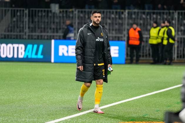 Loris Benito (BSC Young Boys , 23) YB Fußball, UEFA Champions Legue, 5 Spieltag, 2024 2025, BSC Young Boys vs. Atalanta Bergamo, 26.11.2024, Stadion Wankdorf, Bern,Schweiz, Bern Wankdorf Stadion Kanton Bern Schweiz Copyright: xFinleyxMörchx