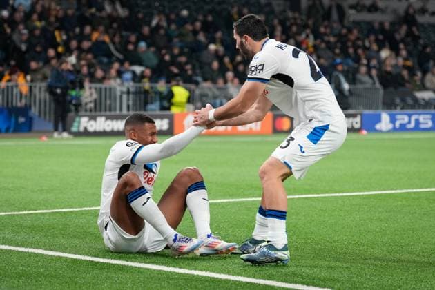 Ben Godfrey (Atalanta Bergamo , 5)bFußball, UEFA Champions Legue, 5 Spieltag, 2024 2025, BSC Young Boys vs. Atalanta Bergamo, 26.11.2024, Stadion Wankdorf, Bern,Schweiz, Bern Wankdorf Stadion Kanton Bern Schweiz Copyright: xFinleyxMörchx