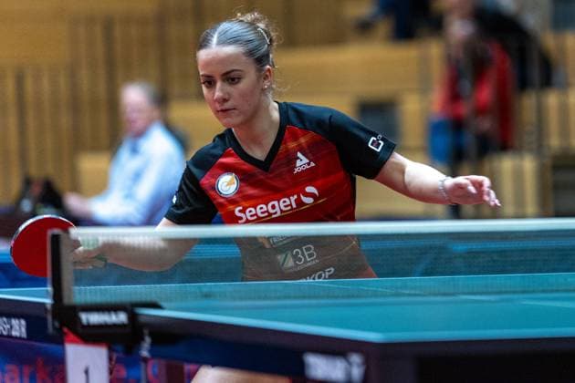 Griesel, Mia (ttc Berlin eastside) , SV DJK Kolbermoor vs.TTC Berlin eastside , Tischtennis, 1.Bundesliga Frauen, 7. Spielwoche, 2024 2025, 06.12.2024, SV DJK Kolbermoor vs.TTC Berlin eastside , Tischtennis, 1.Bundesliga Frauen, 7. Spielwoche, 2024 2025, 06.12.2024, Kolbermoor