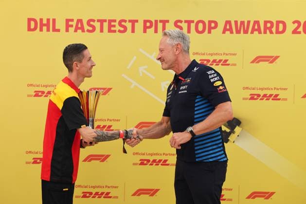 Jonathan Wheatley, Oracle Red Bull Racing, DHL Fastest Pitstop Award 2024, ARE, Formel 1 Weltmeisterschaft, Abu Dhabi Grand Prix, Yas Marina Circuit, 08.12.2024 ARE, Formel 1 Weltmeisterschaft, Abu Dhabi Grand Prix, Vereinigte Arabische Emirate, Yas Marina Circuit, 08.12.2024 Abu Dhabi Copyright: xEibner-Pressefoto AnnikaxGrafx EP_AGF