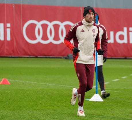 GER, Abschlusstraining, FC Bayern Muenchen, Fussball, UEFA Champions League, 6. Spieltag, Saison 2024 2025, 09.12.2024, GER, Abschlusstraining, FC Bayern Muenchen, Fussball, UEFA Champions League, 6. Spieltag, Saison 2024 2025, 09.12.2024 Muenchen Copyright: xEibner-Pressefoto JennixMaulx EP_JML