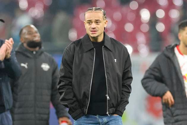 Xavi Simons (RB Leipzig) schaut enttaeuscht, UEFA Champions League 2024 25 League Phase MD6, RB Leipzig v Aston Villa FC, Red Bull Arena am 10. December 2024 in Leipzig, Deutschland. (Foto von Marco Steinbrenner DeFodi Images) Xavi Simons (RB Leipzig) looks dejected, UEFA Champions League 2024 25 League Phase MD6, RB Leipzig v Aston Villa FC, Red Bull Arena (Leipzig), December 10, 2024 in Leipzig, Germany. (Photo by Marco Steinbrenner DeFodi Images) Defodi-700_leipzig_aston_20241210_154