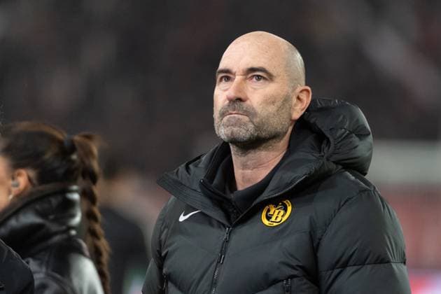 Joel Magnin, Trainer (BSC Young Boys Bern, Cheftrainer) GER, VfB Stuttgart vs. BSC Young Boys Bern, Fussball, Herren, UEFA Champions League, 6. Spieltag, Spielzeit 2024 2025, 11.12.2024, GER, VfB Stuttgart vs. BSC Young Boys Bern, Fussball, Herren, UEFA Champions League, 6. Spieltag, Spielzeit 2024 2025, 11.12.2024 Stuttgart Copyright: xEibner-Pressefoto WolfgangxFrankx EP_WFK