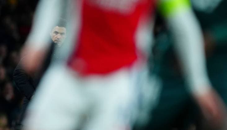 Arsenal manager Mikel Arteta Arsenal v Monaco, UEFA Champions League, Group Stage, Football, Emirates Stadium, London, UK - 11 Dec 2024 EDITORIAL USE ONLY No use with unauthorised audio, video, data, fixture lists, club league logos or live services. Online in-match use limited to 120 images, no video emulation. No use in betting, games or single club league player publications. Copyright: xJavierxGarcia Shutterstockx 14984979dq