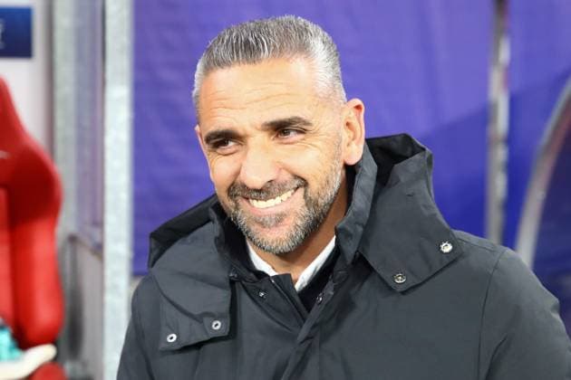 RB Leipzig - Sporting Lissabon Champions League Leipzig, 22.01.2025, Red Bull Arena, Fussball, Männer, Saison 2024 2025, UEFA Champions League, 7. Spieltag , RB Leipzig - Sporting Lissabon , Im Bild: Trainer Rui Borges (Sporting CP) ,