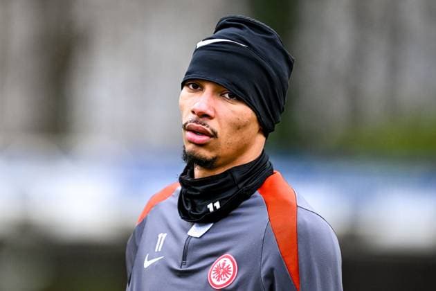 Hugo Ekitike (Eintracht Frankfurt, 11), GER, Abschlusstraining, Eintracht Frankfurt, Fussball, UEFA Europa League, 8. Spieltag, Spielzeit 2024 25, 29.01.2025. GER, Abschlusstraining, Eintracht Frankfurt, Fussball, UEFA Europa League, 8. Spieltag, Spielzeit 2024 25, 29.01.2025. Frankfurt am Main Copyright: xEibner-Pressefoto FlorianxWiegandx EP_FWD