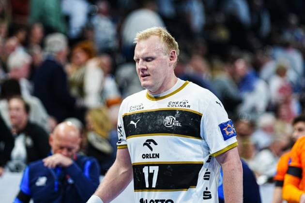 Patrick Wiencek (THW Kiel, 17) GER, THW Kiel vs. FC Porto, Handball, EHF European League, Hauptrunde, Spieltag 2, Saison 2024 2025, 18.02.2025 GER, THW Kiel vs. FC Porto, Handball, EHF European League, Hauptrunde, Spieltag 2, Saison 2024 2025, 18.02.2025 Kiel Copyright: xEibner-Pressefoto MarcelxvonxFehrnx EP_MFN