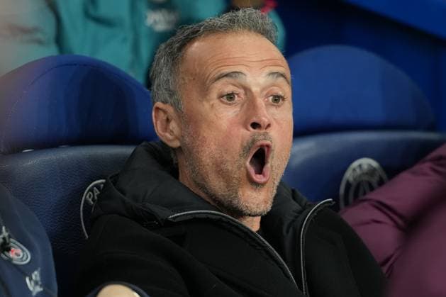 PSG coach Luis Enrique Paris Saint-Germain v Liverpool, UEFA Champions League, Round of 16, First Leg, Football, Parc des Princes, Paris, France - 05 Mar 2025 EDITORIAL USE ONLY No use with unauthorised audio, video, data, fixture lists, club league logos or live services. Online in-match use limited to 120 images, no video emulation. No use in betting, games or single club league player publications. Copyright: xDavexWinter Shutterstockx 15178313j