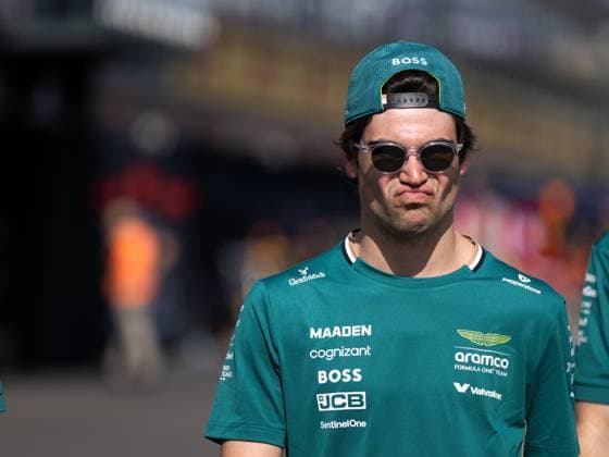 Lance Stroll (Aston Martin Aramco F1 Team, 18) beim Trackwalk, AUS, Formel 1 Weltmeisterschaft, Luis Vuitton Grand Prix von Australien, Albert Park Circuit Melbourne, Pre-Events, Saison 2025, 12.03.2025 AUS, Formel 1 Weltmeisterschaft, Grand Prix von Australien, Albert Park Circuit Melbourne, Pre-Events, Saison 2025, 12.03.2025 Melbourne Copyright: xEibner-Pressefoto Memmlerx EP_MMR