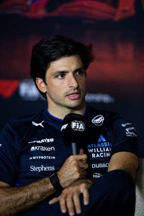 F1 - AUSTRALIAN GRAND PRIX 2025 SAINZ Carlos (spa), Williams Racing FW47, portrait press conference, PK, Pressekonferenz during the Formula 1 Louis Vuitton Australian Grand Prix 2025, 1st round of the 2025 FIA Formula One World Championship, WM, Weltmeisterschaft from March 14 to 16, 2025 on the Albert Park Grand Prix Circuit, in Melbourne, Australia - Copyright: xJoaoxFilipex