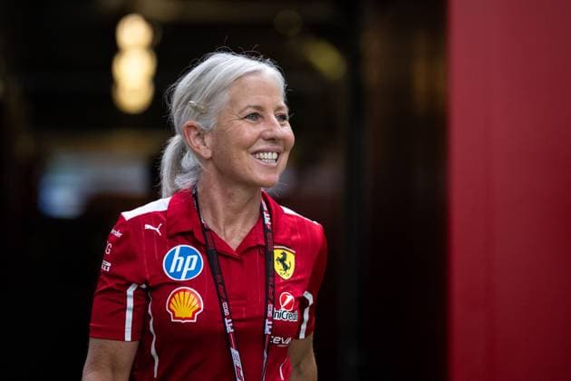 Angela Cullen (Scuderia Ferrari, Physiotherapeutin), AUS, Formel 1 Weltmeisterschaft, Luis Vuitton Grand Prix von Australien, Albert Park Circuit Melbourne, Media Day, Saison 2025, 13.03.2025 AUS, Formel 1 Weltmeisterschaft, Luis Vuitton Grand Prix von Australien, Albert Park Circuit Melbourne, Media Day, Saison 2025, 13.03.2025 Melbourne Copyright: xEibner-Pressefoto Memmlerx EP_MMR