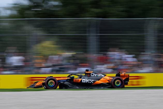 Oscar Piastri (McLaren Formula 1 Team, 81) im MCL39, AUS, Formel 1 Weltmeisterschaft, Luis Vuitton Grand Prix von Australien, Albert Park Circuit Melbourne, Qualifying Day, Saison 2025, 15.03.2025 AUS, Formel 1 Weltmeisterschaft, Luis Vuitton Grand Prix von Australien, Albert Park Circuit Melbourne, Qualifying Day, Saison 2025, 15.03.2025 Melbourne Copyright: xEibner-Pressefoto Memmlerx EP_MMR