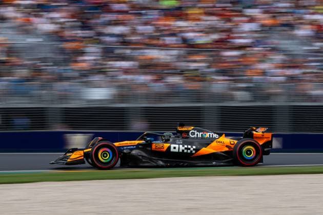 Oscar Piastri (McLaren Formula 1 Team, 81) im MCL39, AUS, Formel 1 Weltmeisterschaft, Luis Vuitton Grand Prix von Australien, Albert Park Circuit Melbourne, Qualifying, Saison 2025, 15.03.2025 AUS, Formel 1 Weltmeisterschaft, Luis Vuitton Grand Prix von Australien, Albert Park Circuit Melbourne, Qualifying Day, Saison 2025, 15.03.2025 Melbourne Copyright: xEibner-Pressefoto Memmlerx EP_MMR