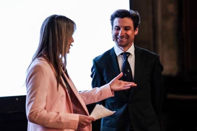 March 17, 2025, Barcelona, Barcelona, SPAIN: David Ferrer, Sports Director of the Barcelona Open Banc Sabadell attends during the presentation of the ATP, Tennis Herren 500 Barcelona Open Banc Sabadell - 72nd Conde de Godo Trophy to be held April 12-20 at the Real Club de Tenis Barcelona-1899, at the Salo de Cent de l Ajuntament de Barcelona on March 17, 2025, in Barcelona, Spain. Barcelona SPAIN - ZUMAa181 20250317_zaa_a181_046 Copyright: xJavierxBorregox
