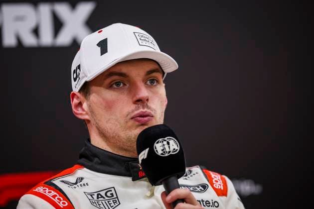 F1 - JAPANESE GRAND PRIX 2025 VERSTAPPEN Max (ned), Red Bull Racing RB21, portrait, press conference, PK, Pressekonferenz during the Formula 1 Lenovo Japanese Grand Prix 2025, 3rd round of the 2025 FIA Formula One World Championship, WM, Weltmeisterschaft from April 4 to 6, 2025 on the Suzuka Circuit, in Suzuka, Japan - SuzukaJapan Copyright: xEricxAlonsox