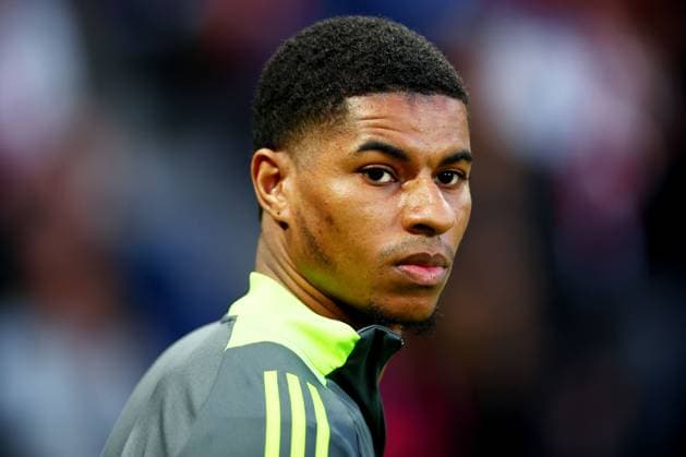 Marcus Rashford of Aston Villa. Paris Saint-Germain v Real Madrid, UEFA Champions League, Quarter Final, First Leg, Football, Parc des Princes, Paris, France - 09 Apr 2025 EDITORIAL USE ONLY No use with unauthorised audio, video, data, fixture lists, club league logos or live services. Online in-match use limited to 120 images, no video emulation. No use in betting, games or single club league player publications. Copyright: xJamesxMarsh Shutterstockx 15243606ae