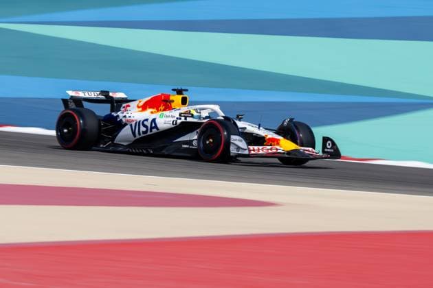 Isack Hadjar (Visa Cash App Racing Bulls F1 Team, Frankreich, 06), BAH, Formel 1 Weltmeisterschaft, Gulf Air Grand Prix von Bahrain, Bahrain International Circuit, Freies Training, Saison 2025, 11.04.2025 BAH, Formel 1 Weltmeisterschaft, Gulf Air Grand Prix von Bahrain, Bahrain International Circuit, Freies Training, Saison 2025, 11.04.2025 Sakhir Copyright: xEibner-Pressefoto Memmlerx EP_MMR