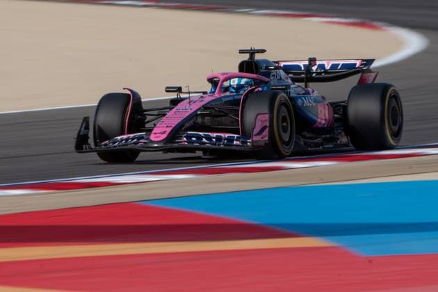 Pierre Gasly (BWT Alpine F1 Team, Frankreich, 10) im Alpine A525, BAH, Formel 1 Weltmeisterschaft, Gulf Air Grand Prix von Bahrain, Bahrain International Circuit, 3. Freies Training, Saison 2025, 12.04.2025 BAH, Formel 1 Weltmeisterschaft, Gulf Air Grand Prix von Bahrain, Bahrain International Circuit, 3. Freies Training, Saison 2025, 12.04.2025 Sakhir Copyright: xEibner-Pressefoto Memmlerx EP_MMR