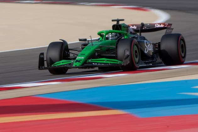 Nico Huelkenberg (Stake F1 Team Kick Sauber, Deutschland, 27) im C45, BAH, Formel 1 Weltmeisterschaft, Gulf Air Grand Prix von Bahrain, Bahrain International Circuit, 3. Freies Training, Saison 2025, 12.04.2025 BAH, Formel 1 Weltmeisterschaft, Gulf Air Grand Prix von Bahrain, Bahrain International Circuit, 3. Freies Training, Saison 2025, 12.04.2025 Sakhir Copyright: xEibner-Pressefoto Memmlerx EP_MMR
