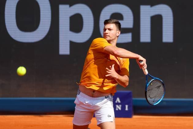 Miomir Kecmanovic (Serbien), GER, BMW Open by Bitpanda, Miomir Kecmanovic (Serbien) vs. Marcos Giron (USA), Tennis, ATP, Tennis Herren 500, Herren, 14.04.2025, GER, BMW Open by Bitpanda, Miomir Kecmanovic (Serbien) vs. Marcos Giron (USA), Tennis, ATP 500, Herren, 14.04.2025 Muenchen Copyright: xEibner-Pressefoto JennixMaulx EP_JML