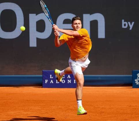 Miomir Kecmanovic (Serbien), GER, BMW Open by Bitpanda, Miomir Kecmanovic (Serbien) vs. Marcos Giron (USA), Tennis, ATP, Tennis Herren 500, Herren, 14.04.2025, GER, BMW Open by Bitpanda, Miomir Kecmanovic (Serbien) vs. Marcos Giron (USA), Tennis, ATP 500, Herren, 14.04.2025 Muenchen Copyright: xEibner-Pressefoto JennixMaulx EP_JML