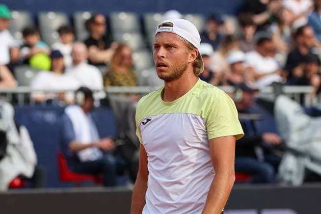 Alexandre Muller (FRA) GER, BMW Open by Bitpanda, Alexander Zverev (Deutschland) vs. Alexandre Muller (FRA), Tennis, ATP, Tennis Herren 500, Herren, 14.04.2025, GER, BMW Open by Bitpanda, Alexander Zverev (Deutschland) vs. Alexandre Muller (FRA), Tennis, ATP 500, Herren, 14.04.2025 Muenchen Copyright: xEibner-Pressefoto JennixMaulx EP_JML