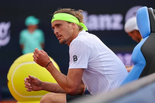 Alexander Zverev (Deutschland), GER, BMW Open by Bitpanda, Alexander Zverev (Deutschland) vs. Alexandre Muller (FRA), Tennis, ATP, Tennis Herren 500, Herren, 14.04.2025, GER, BMW Open by Bitpanda, Alexander Zverev (Deutschland) vs. Alexandre Muller (FRA), Tennis, ATP 500, Herren, 14.04.2025 Muenchen Copyright: xEibner-Pressefoto JennixMaulx EP_JML