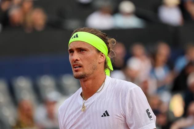 Alexander Zverev (Deutschland), GER, BMW Open by Bitpanda, Alexander Zverev (Deutschland) vs. Alexandre Muller (FRA), Tennis, ATP, Tennis Herren 500, Herren, 14.04.2025, GER, BMW Open by Bitpanda, Alexander Zverev (Deutschland) vs. Alexandre Muller (FRA), Tennis, ATP 500, Herren, 14.04.2025 Muenchen Copyright: xEibner-Pressefoto JennixMaulx EP_JML