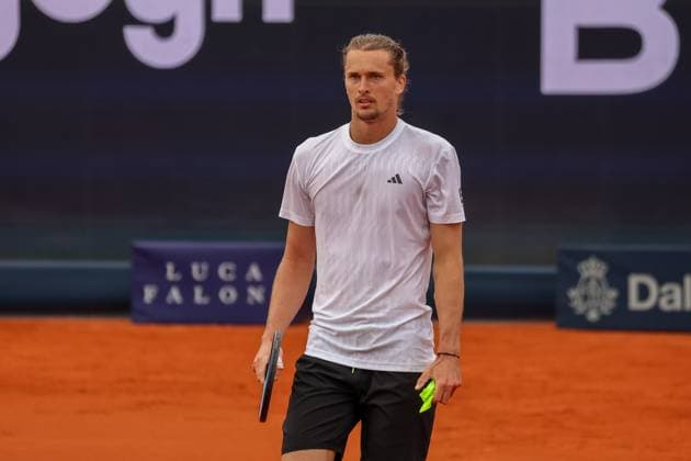 Alexander Zverev (Deutschland), GER, BMW Open by Bitpanda, Alexander Zverev (Deutschland) vs. Alexandre Muller (FRA), Tennis, ATP, Tennis Herren 500, Herren, 14.04.2025, GER, BMW Open by Bitpanda, Alexander Zverev (Deutschland) vs. Alexandre Muller (FRA), Tennis, ATP 500, Herren, 14.04.2025 Muenchen Copyright: xEibner-Pressefoto JennixMaulx EP_JML
