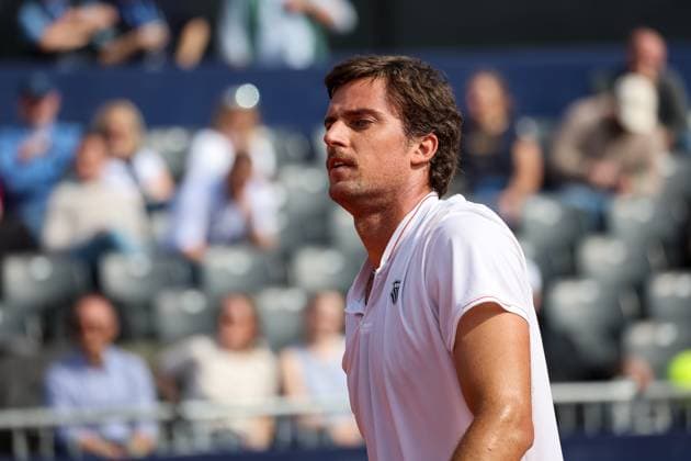Borna Gojo (Kroatien), GER, BMW Open by Bitpanda, Borna Gojo (Kroatien) vs. Ben Shelton (USA), Tennis, ATP, Tennis Herren 500, Herren, 14.04.2025, GER, BMW Open by Bitpanda, Borna Gojo (Kroatien) vs. Ben Shelton (USA), Tennis, ATP 500, Herren, 14.04.2025 Muenchen Copyright: xEibner-Pressefoto JennixMaulx EP_JML