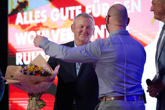 Verabschiedung von Frank Mantek in den Ruhestand GER, Deutsche Mannschaftsmeisterschaft Gewichtheben, Bundesliga-Finale im Gewichtheben, Deutsche Mannschaftsmeisterschaft, 1. Bundesliga, Saison 2024 2025, 26.04.2025 GER, Deutsche Mannschaftsmeisterschaft Gewichtheben, Bundesliga-Finale im Gewichtheben, Deutsche Mannschaftsmeisterschaft, 1. Bundesliga, Saison 2024 2025, 26.04.2025 Heidelberg