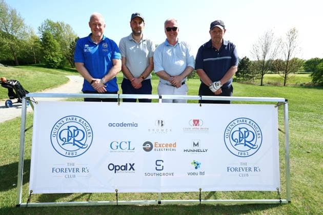 QPR Golf Day @ London Shire GC Queens Park Rangers Golf Day, Football, The Shire Golf Club, London, UK - 30 Apr 2025 EDITORIAL USE ONLY No use with unauthorised audio, video, data, fixture lists, club league logos or live services. Online in-match use limited to 120 images, no video emulation. No use in betting, games or single club league player publications. Copyright: xMichaelxZemanek Shutterstockx 15275547gp