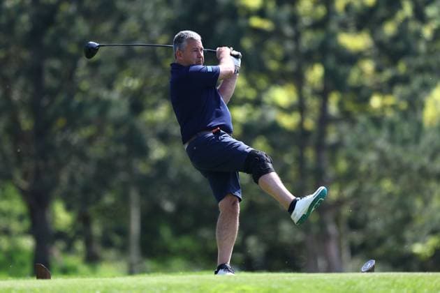 QPR Golf Day @ London Shire GC Queens Park Rangers Golf Day, Football, The Shire Golf Club, London, UK - 30 Apr 2025 EDITORIAL USE ONLY No use with unauthorised audio, video, data, fixture lists, club league logos or live services. Online in-match use limited to 120 images, no video emulation. No use in betting, games or single club league player publications. Copyright: xMichaelxZemanek Shutterstockx 15275547jh