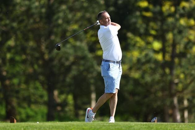 QPR Golf Day @ London Shire GC Queens Park Rangers Golf Day, Football, The Shire Golf Club, London, UK - 30 Apr 2025 EDITORIAL USE ONLY No use with unauthorised audio, video, data, fixture lists, club league logos or live services. Online in-match use limited to 120 images, no video emulation. No use in betting, games or single club league player publications. Copyright: xMichaelxZemanek Shutterstockx 15275547ne
