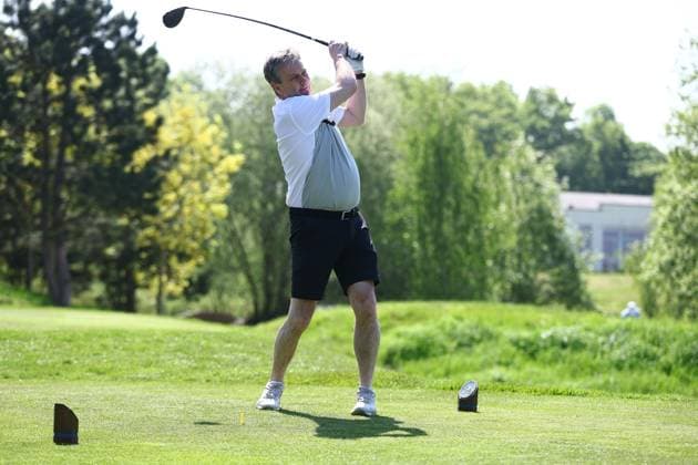 QPR Golf Day @ London Shire GC Queens Park Rangers Golf Day, Football, The Shire Golf Club, London, UK - 30 Apr 2025 EDITORIAL USE ONLY No use with unauthorised audio, video, data, fixture lists, club league logos or live services. Online in-match use limited to 120 images, no video emulation. No use in betting, games or single club league player publications. Copyright: xMichaelxZemanek Shutterstockx 15275547ox
