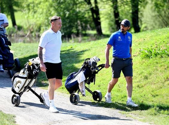 QPR Golf Day @ London Shire GC Queens Park Rangers Golf Day, Football, The Shire Golf Club, London, UK - 30 Apr 2025 EDITORIAL USE ONLY No use with unauthorised audio, video, data, fixture lists, club league logos or live services. Online in-match use limited to 120 images, no video emulation. No use in betting, games or single club league player publications. Copyright: xMichaelxZemanek Shutterstockx 15275547qk