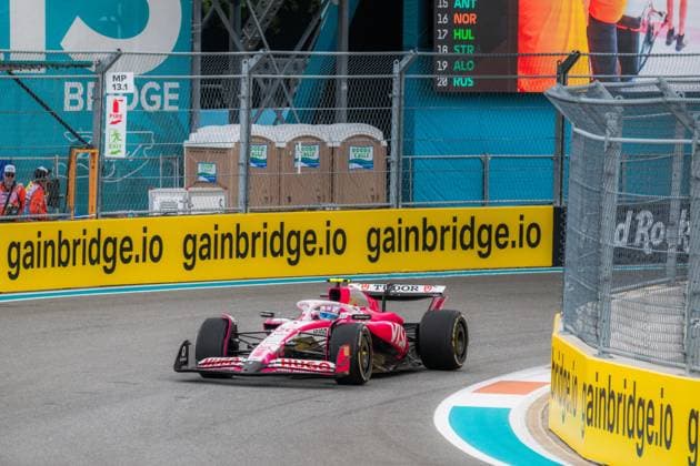 Liam Lawson (Visa Cash App Racing Bulls F1 Team, Neuseeland, 30) USA, Formel 1 Weltmeisterschaft, Crypto.com Miami Grand Prix, Miami International Autodrome, Saison 2025, 02.05.2025 USA, Formel 1 Weltmeisterschaft, Crypto.com Miami Grand Prix, Miami International Autodrome, Saison 2025, 02.05.2025 Miami Copyright: xEibner-Pressefoto MaëvaxBurillox EP_MBO