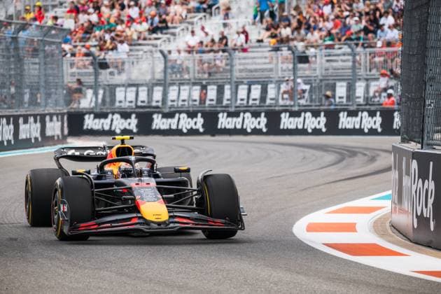 Yuki Tsunoda (Oracle Red Bull Racing, Japan, 22) USA, Formel 1 Weltmeisterschaft, Crypto.com Miami Grand Prix, Miami International Autodrome, Saison 2025, 02.05.2025 USA, Formel 1 Weltmeisterschaft, Crypto.com Miami Grand Prix, Miami International Autodrome, Saison 2025, 02.05.2025 Miami Copyright: xEibner-Pressefoto MaëvaxBurillox EP_MBO