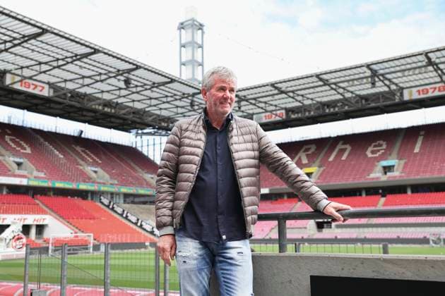GER, 2.FBL, PK 1. FC Koeln, kurzfristige Trainervorstellung 05.05.2025, Rheinenergie Stadion, Koeln, GER, 2.FBL, PK 1. FC Koeln, kurzfristige Trainervorstellung , im Bild: nach kurzfristiger Entlassung von Trainer Gerhard Struber und Geschäftsführer Keller wird erneut Friedhelm Funkel als Trainer für die beiden letzten Saisonspiele eingesetzt