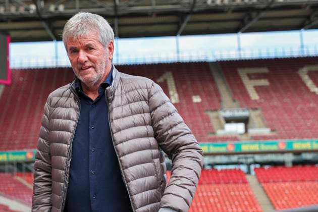 GER, 2.FBL, PK 1. FC Koeln, kurzfristige Trainervorstellung 05.05.2025, Rheinenergie Stadion, Koeln, GER, 2.FBL, PK 1. FC Koeln, kurzfristige Trainervorstellung , im Bild: nach kurzfristiger Entlassung von Trainer Gerhard Struber und Geschäftsführer Keller wird erneut Friedhelm Funkel als Trainer für die beiden letzten Saisonspiele eingesetzt