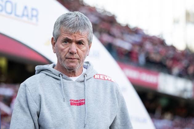 Friedhelm Funkel (FC Koeln, Trainer), GER, 1. FC Nuernberg (FCN) vs 1. FC Koeln (KOE), Fussball 2. Bundesliga, 33. Spieltag, Saison 2024 2025, 09.05.2025 DFB DFL regulations prohibit any use of photographs as image sequences and or quasi-video GER, 1. FC Nuernberg (FCN) vs 1. FC Koeln (KOE), Fussball 2. Bundesliga, 33. Spieltag, Saison 2024 2025, 09.05.2025 Nuernberg