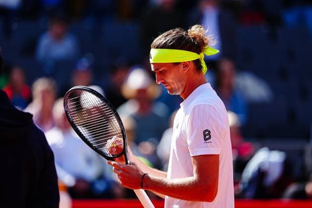 Alexander Zverev (GER) GER, Alexander Zverev (GER) vs. Alexandre Muller (FRA), Tennis, ATP, Tennis Herren 500, Bitpanda Hamburg Open, Achtelfinale, 21.05.2025 GER, Alexander Zverev (GER) vs. Alexandre Muller (FRA), Tennis, ATP 500, Bitpanda Hamburg Open, Achtelfinale, 21.05.2025 Hamburg Copyright: xEibner-Pressefoto MarcelxvonxFehrnx EP_MFN