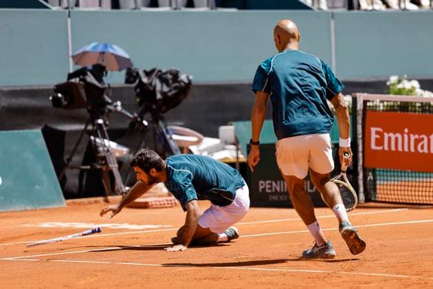 Die Gewinner, Sieger, Fabien Reboul (FRA) und Sadio Doumbia (FRA) , Schweiz, Tennis, Gonet Geneva Open ATP, Tennis Herren 250), Final Doppel,2025, Ariel Behar (URU) Joran Vliegen (BEL) vs. Sadio Doumbia (FRA) Fabien Reboul (FRA), 24.05.2025, Parc des Eaux-Vives, Genf, Schweiz Genf Parc des Eaux-Vives Genf Schweiz Copyright: xGrantxHubbsx