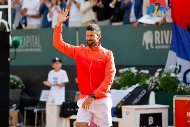 Gewinner, Sieger Novak Djokovic (SRB) , Schweiz, Tennis, Gonet Geneva Open ATP, Tennis Herren 250), Final Doppel,2025, Ariel Behar (URU) Joran Vliegen (BEL) vs. Sadio Doumbia (FRA) Fabien Reboul (FRA), 24.05.2025, Parc des Eaux-Vives, Genf, Schweiz Genf Parc des Eaux-Vives Genf Schweiz Copyright: xGrantxHubbsx