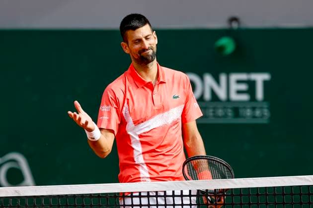 Novak Djokovic (SRB) , Schweiz, Tennis, Gonet Geneva Open ATP, Tennis Herren 250), Final Doppel,2025, Ariel Behar (URU) Joran Vliegen (BEL) vs. Sadio Doumbia (FRA) Fabien Reboul (FRA), 24.05.2025, Parc des Eaux-Vives, Genf, Schweiz Genf Parc des Eaux-Vives Genf Schweiz Copyright: xGrantxHubbsx