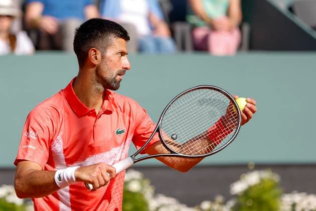 Novak Djokovic (SRB) , Schweiz, Tennis, Gonet Geneva Open ATP, Tennis Herren 250), Final Doppel,2025, Ariel Behar (URU) Joran Vliegen (BEL) vs. Sadio Doumbia (FRA) Fabien Reboul (FRA), 24.05.2025, Parc des Eaux-Vives, Genf, Schweiz Genf Parc des Eaux-Vives Genf Schweiz Copyright: xGrantxHubbsx