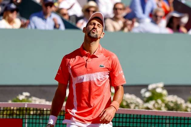 Novak Djokovic (SRB) , Schweiz, Tennis, Gonet Geneva Open ATP, Tennis Herren 250), Final Doppel,2025, Ariel Behar (URU) Joran Vliegen (BEL) vs. Sadio Doumbia (FRA) Fabien Reboul (FRA), 24.05.2025, Parc des Eaux-Vives, Genf, Schweiz Genf Parc des Eaux-Vives Genf Schweiz Copyright: xGrantxHubbsx